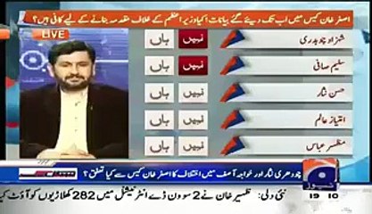 Saleem Safi Couldn't Control Himself After Listening Criticisim of Nawaz Sharif -