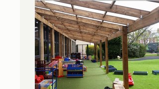 Outdoor School Playground Equipment - Timber Canopy
