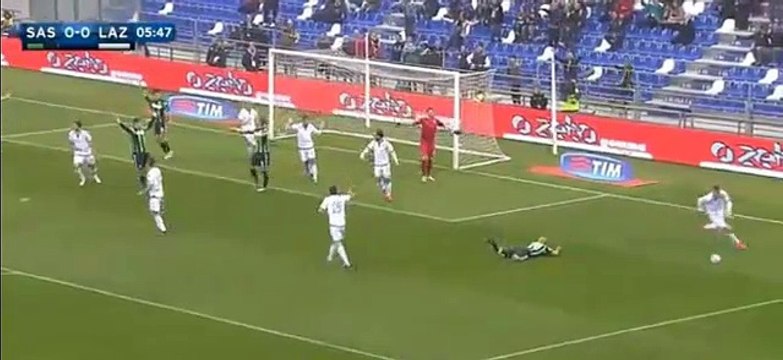 Goal Domenico Berardi 1:0 - Us Sassuolo Calcio vs Ss Lazio Roma - 18/10/2015