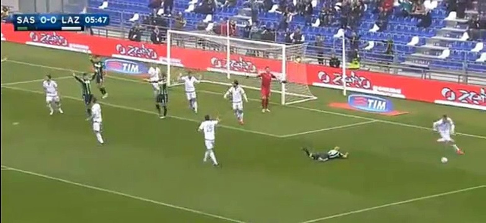 Goal Domenico Berardi 1:0 - Us Sassuolo Calcio vs Ss Lazio Roma - 18/10/2015