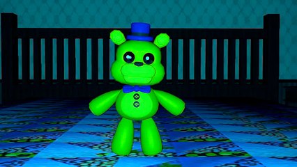 (SFM FNAF 4) Fredbear Plushie goes Super Saiyan