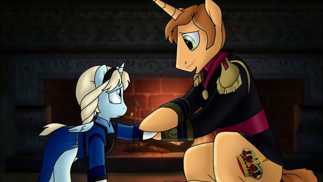 Frozen 'Y si hacemos un muñeco' versión My Little pony