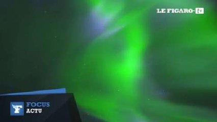 Des aurores boréales illuminent le ciel norvégien