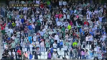 Pedro Ríos Goal 1-1 Córdoba CF vs CD Numancia (Low)