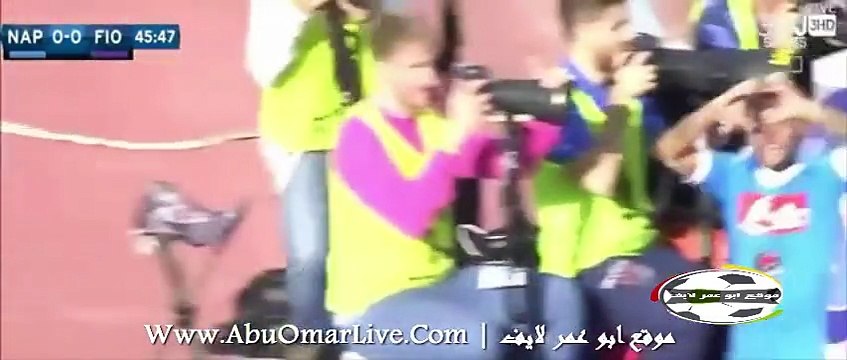 مشاهده اهداف نابولي 2 _ 1 فيورنتينا في الدوري الايطالي | بتعليق عربي - 18 اكتوبر 2015