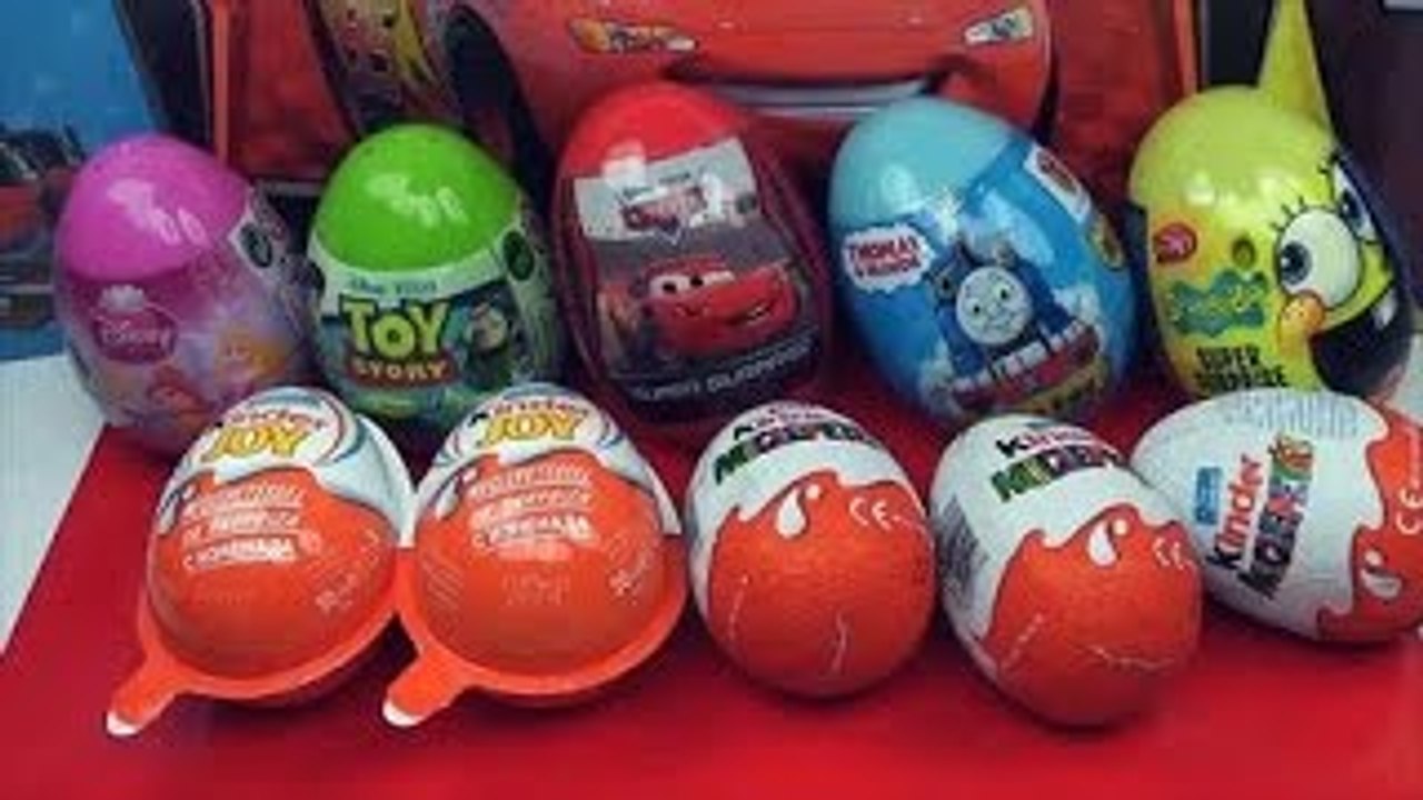 Surprise eggs Kinder Surprise Dora the Explorer Peppa Pig Mickey Mouse clubhouse