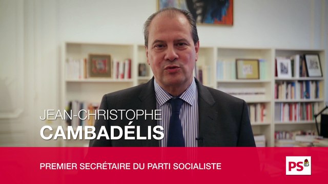 J-C Cambadélis : «Merci aux militants et aux militantes, vous pouvez être fiers de ce que vous avez fait !»