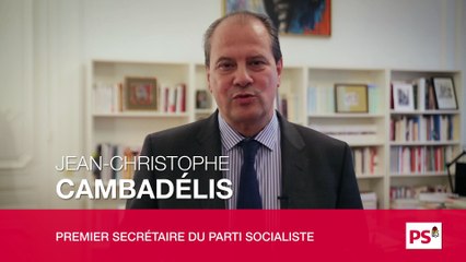 J-C Cambadélis : «Merci aux militants et aux militantes, vous pouvez être fiers de ce que vous avez fait !»
