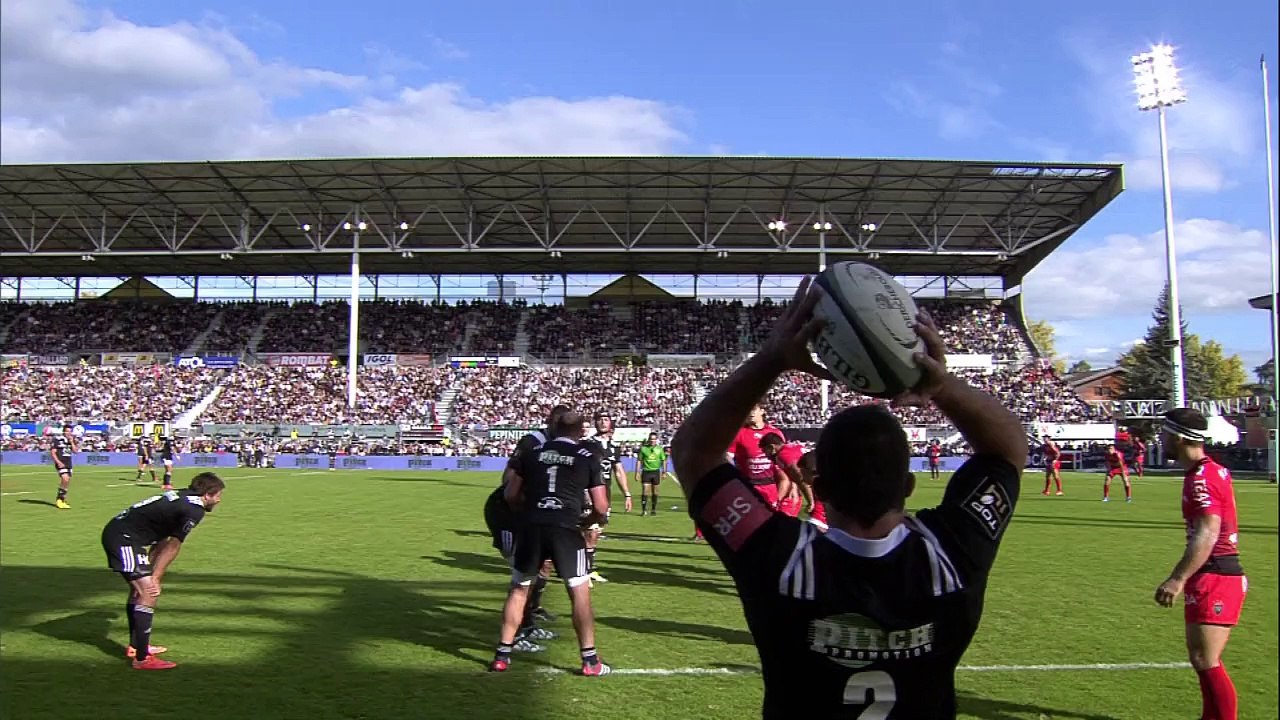 TOP 14 - Brive – Toulon : 29-26 - ESSAI Guillaume Ribes (CAB) - Saison 2015/2016