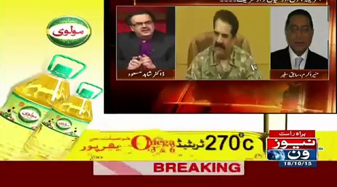 Live With Dr. Shahid Masood – 18th October 2015