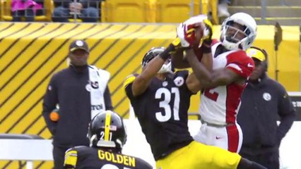 Cardinals Carson Palmer goes deep to John Brown for 45 yards