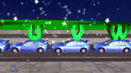 Car ABC Song | ABC Alphabet Phonics Rhymes | 3D Animation Nursery Rhymes