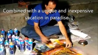 Spray painting lessons in paradise vacation rental puerto vallarta
