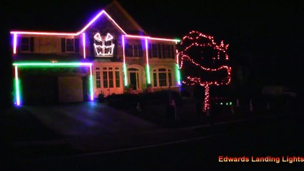 Halloween Light Show 2015 - Downtown by Macklemore & Ryan Lewis