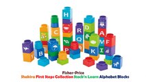 Fisher Price Shakira First Steps Collection Stack n Learn Alphabet Blocks