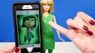 Turning Barbie Into Disgust Inside Out Play Doh Makeover! Playdough Dress _ Hair