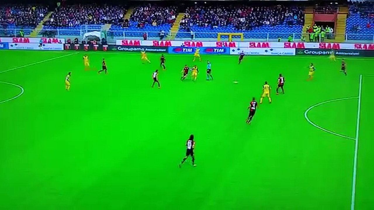 Gol di Paloschi in Genoa-Chievo 0-1