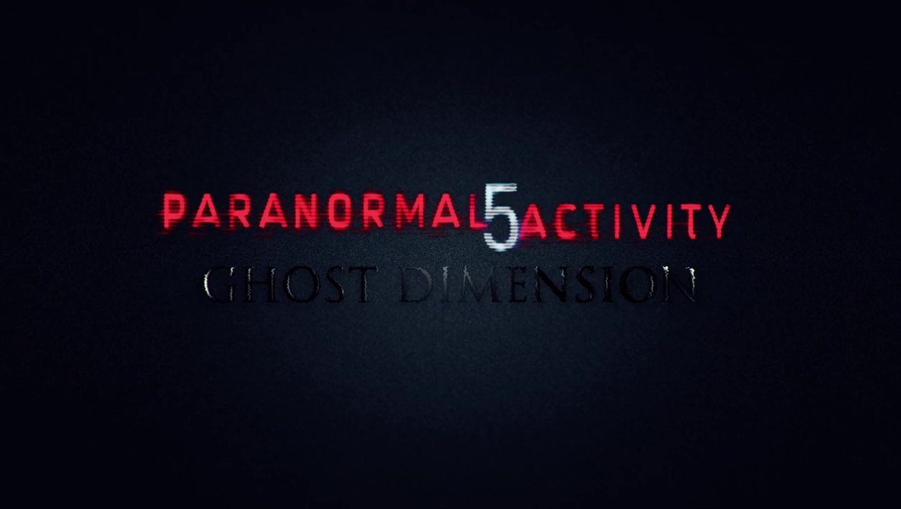 Paranormal Activity 5  The Ghost Dimension - Trailer #F VOST