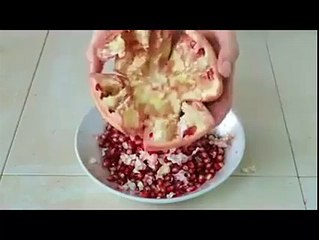 ثلاتة طرق جميلة لتقشير الرمان جربوهم