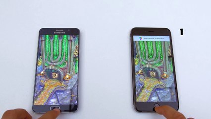 Galaxy Note 5 vs iPhone 6 - Detailed Speed Test + Benchmarks