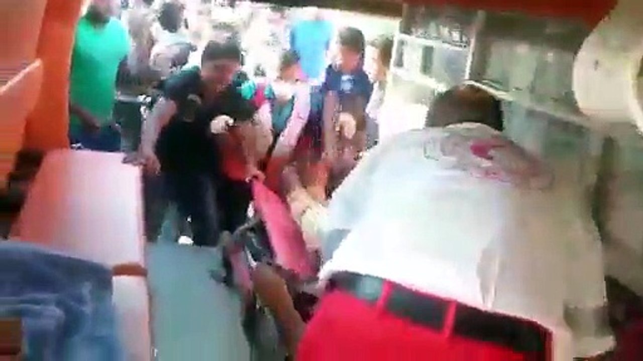 فيديو مواجهات غزة اليوم (‏ناحل عوزر)