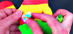 Play-Doh Ice Cream Popsicle Surprise Eggs Disney Frozen Sesame Street Cookie Monster Toys FluffyJet [Full Episode]