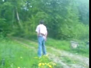 Lucho vidange en pleine nature