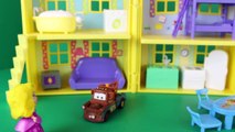 Peppa Pig Peek n Surprise Playhouse George with Princess Sofia the First and Disney Cars T