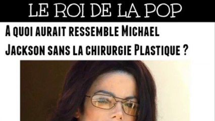 A quoi aurait ressemble Michael Jackson sans la chirurgie plastique..