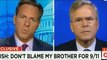 CNN's Jake Tapper takes on Jeb Bush for defending brother on 9-11 while blaming Hillary Clinton on Benghazi