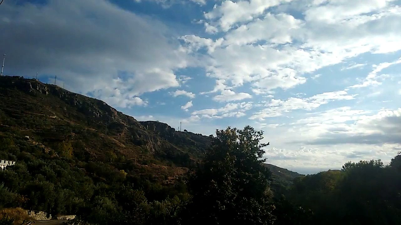 Atardecer en Lanjarón, 18 de Octubre