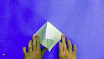 How to make a paper crane. Origami tutorials. Educational videos for children