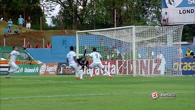 GOL DO LONDRINA! Luizão faz o primeiro!