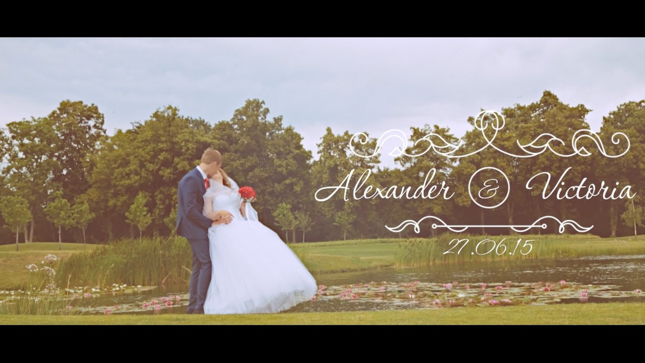 Свадебное видео клип Виктория и Александр