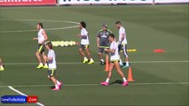 Increible demostración de velocidad de Cristiano Ronaldo en el entrenamiento • 2015