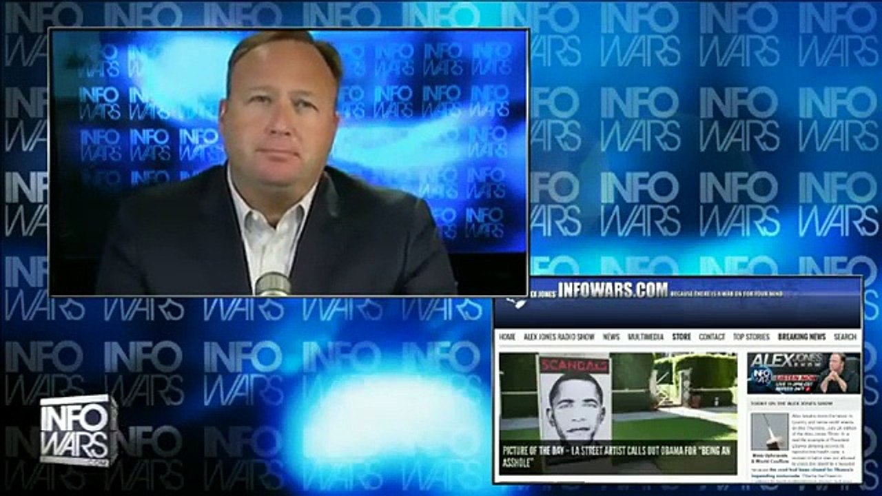 The Alex Jones Show: 2/3 (July 24 2014) Dr. Steve Pieczenik