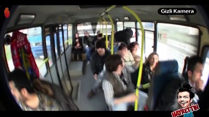 Minibüste Osuruk Şakası! - Hayrettin HD