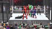 WWE 2K15 HULK VS BATMAN VS SPIDER MAN VS DEADPOOL VS CAPTAIN AMERICA VS IRON MAN