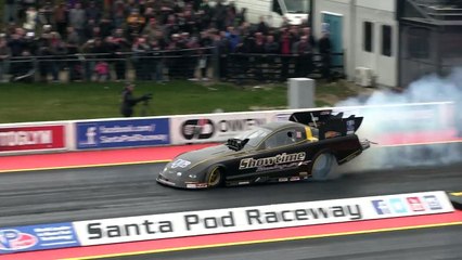 Santa Pod, Festival Of Power 2015,Funny Car qualifying