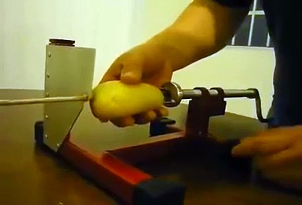Potato chips making machine