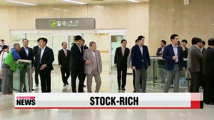 Samsung's Lee Kun-hee maintains status as Korea's richest stockholder