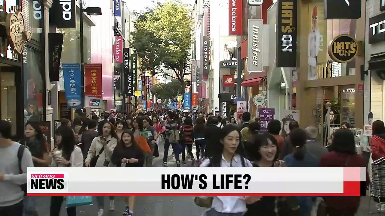 Koreans' life satisfaction index far below OECD average: report