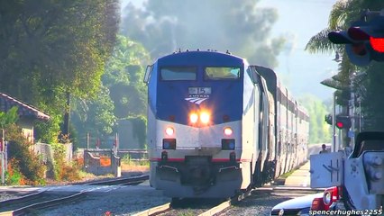 2015 Amtrak Train CHASES + Metrolink Pace & More !!!