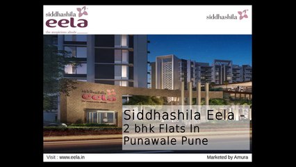Siddhashila Eela - 1 BHK Flats in Punawale Pune