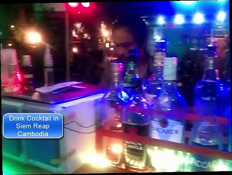 Drink Cocktail In Siem Reap | Cambodia Angkor Tours