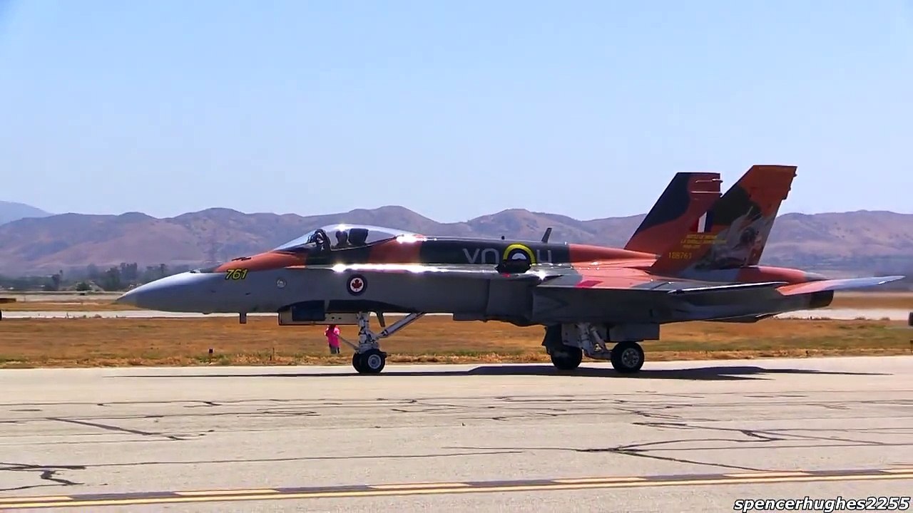 2015 Canadian Forces CF 18 Hornet Demonstration