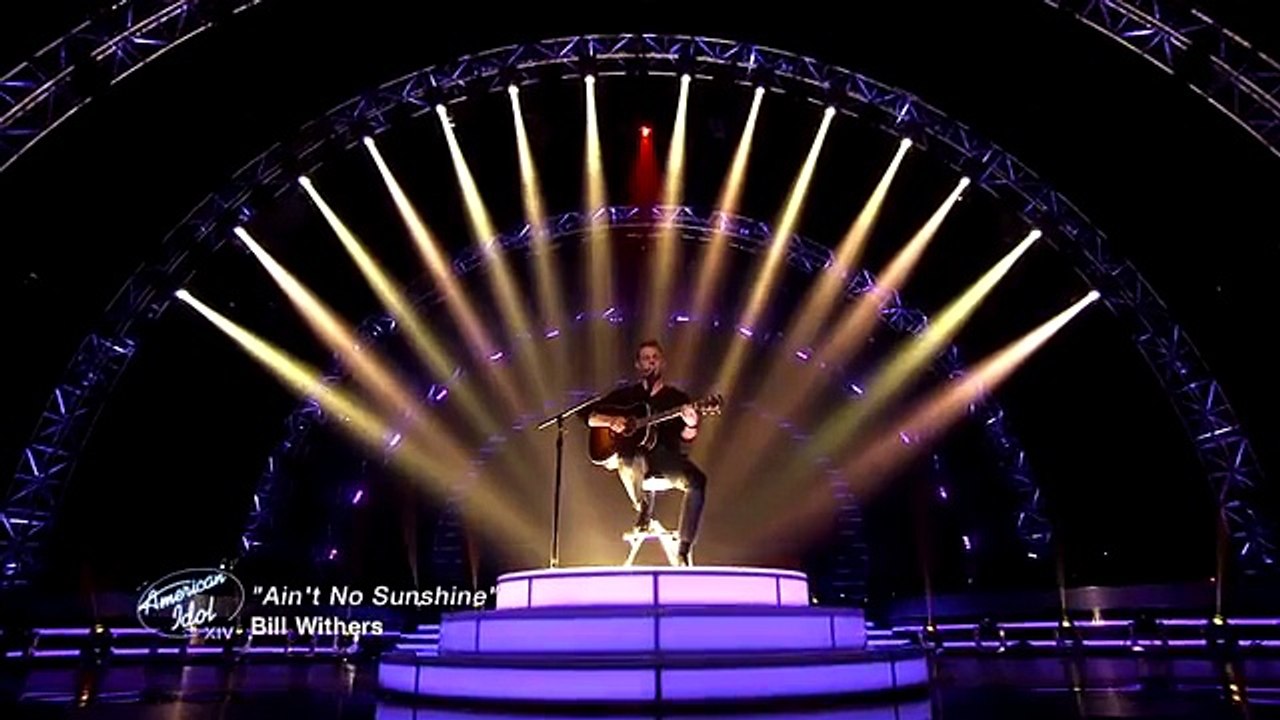 Simon Fullers Pick Clark Beckham Aint No Sunshine AMERICAN IDOL XIV