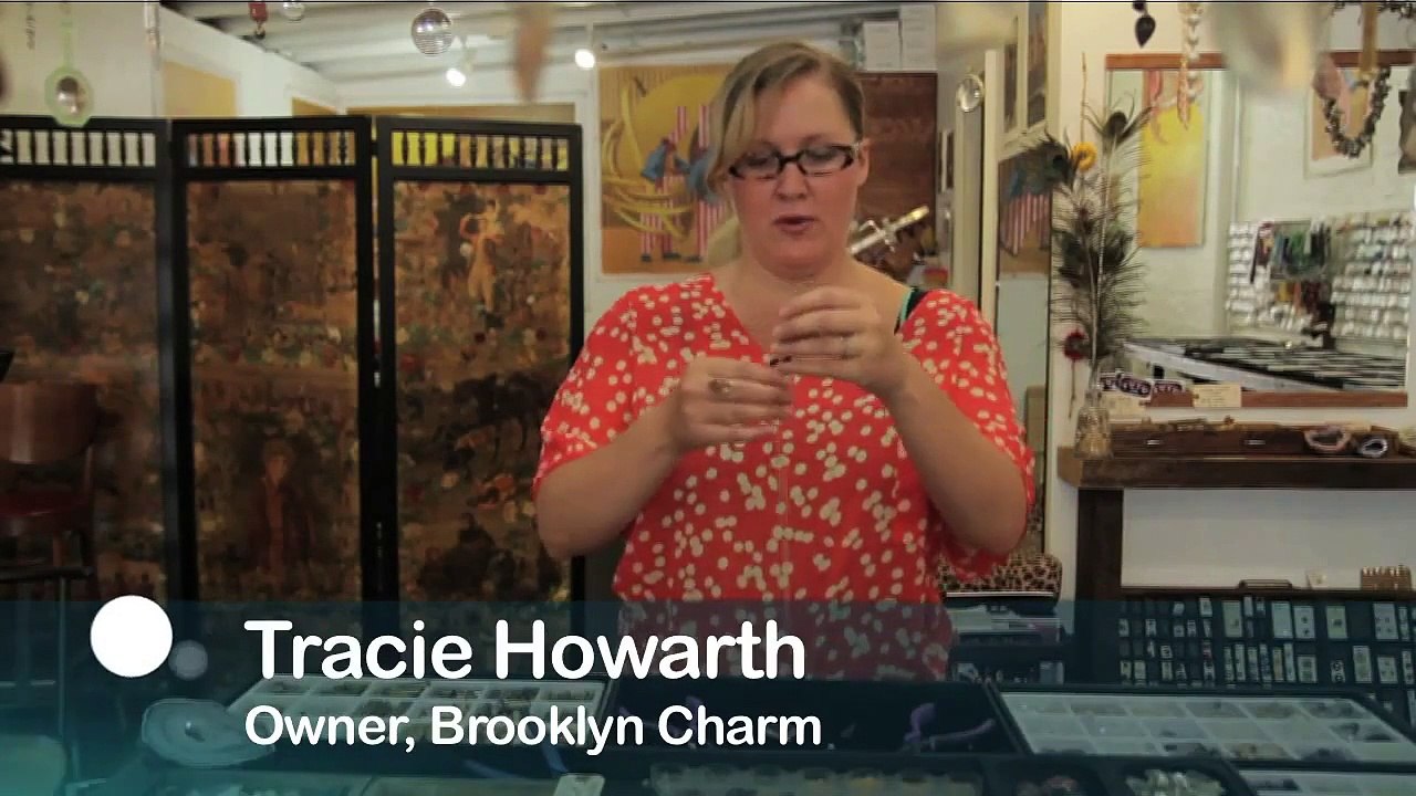 Jewelry Making- How to Make Monocle Charm Necklace