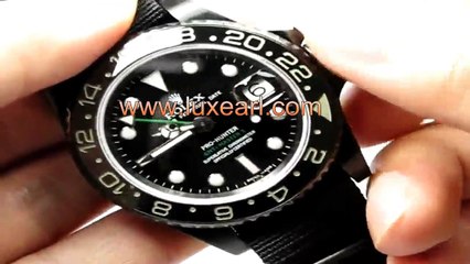rolex gmt master ii 116710 ln real ceramic bezel pro hunter edition