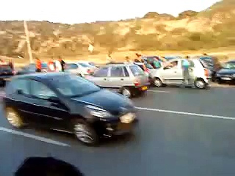 ALGERIE Accident moto en direct BOMO Plage Oran